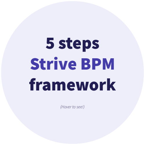 5 steps striveBPM framework